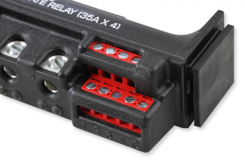 High-Current Solid-State Relay 35Ax4, Black