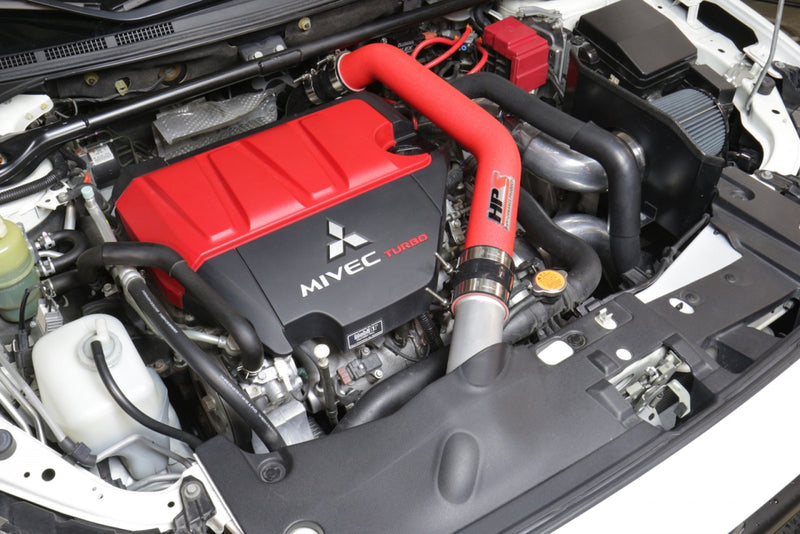 HPS Wrinkle Red 2.5" Upper Intercooler Charge Hot Pipe UICP 17-103WR