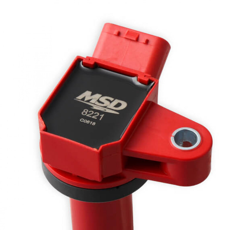 MSD Ignition Coil - Blaster Series - Toyota/Lexus V8 - 4.3L/4.7L - Red - 8-Pack