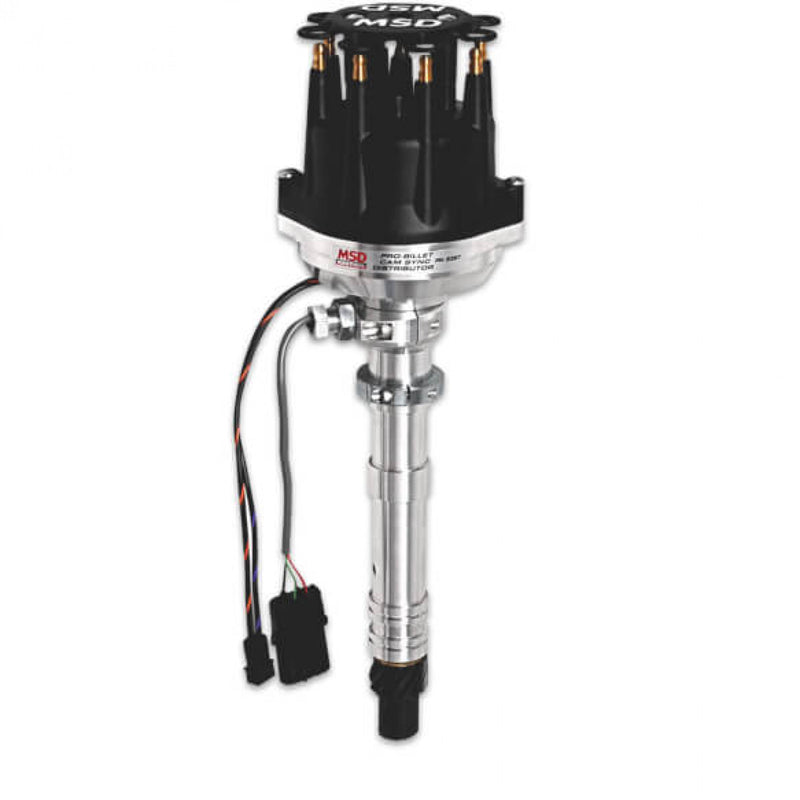 Chevy Cam Sync Distributor, Hall-Effect, Standard Cap