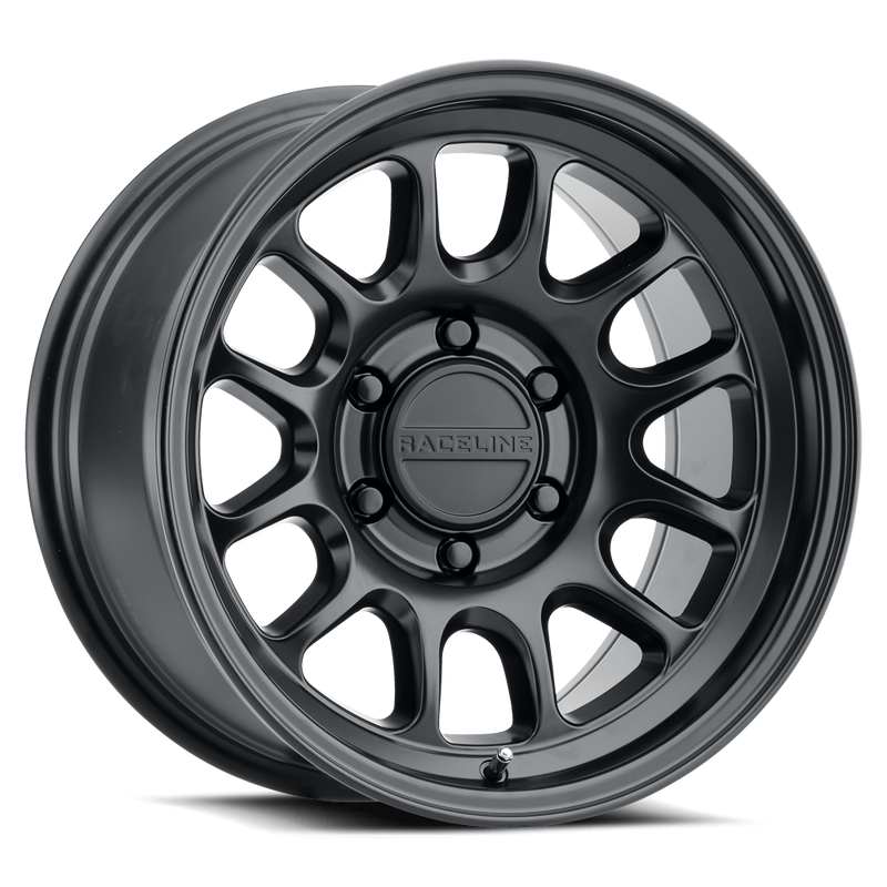 Raceline 958B Rogue 17x8in / 5x114.3 BP / 30mm Offset / 72.62mm Bore - Satin Black Wheel