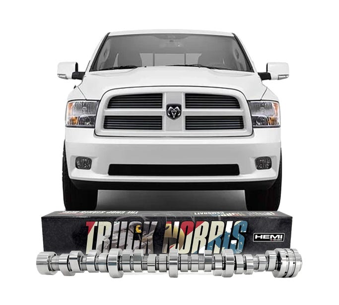 BTR HEMI Truck Norris cam and MDS conversion package; exhaust manifolds only with selected option