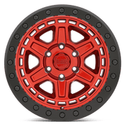 BR RENO 18X9.5 5X127 +0 71 CNDY RED BLK