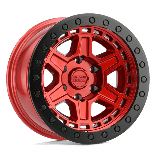 BR RENO 17X9 5X127 +0 71 CNDY RED BLK