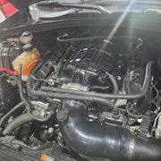 SMG Stage 3 LT2 intake manifold installed in a Camaro engine bay