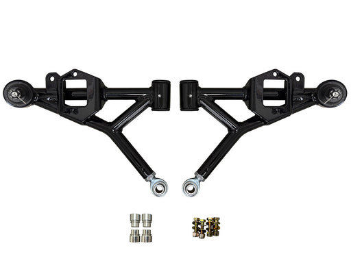 Black 1993-2002 Camaro and Firebird front lower control-arm pair, 33-1011-BK; upper arms are not included.