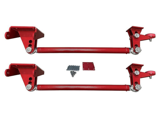 Suspension Engineering Camaro/Nova traction bars, red, SKU 33-1028-RD