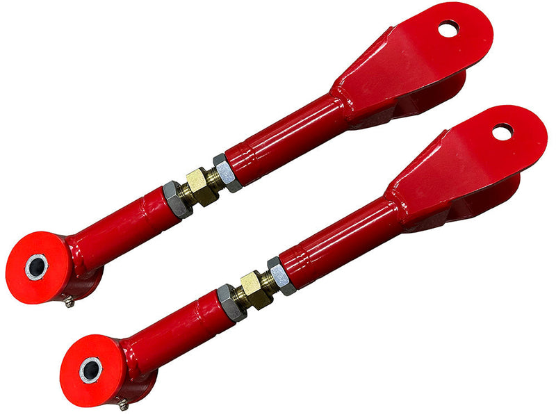 Suspension Engineering Adjustable Rear Trailing Arms | 2010-2015 Camaro, 2008-2009 G8 & 2014-2017 SS (Red)