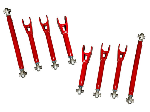 Suspension Engineering 6th-Gen Camaro Rear Control Arm Package | 2016-2024 (Red)