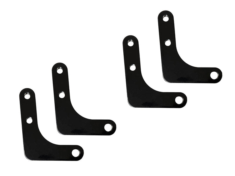 Suspension Engineering Rear Coilover Lower Brackets, 2-Inch Drop (Black)