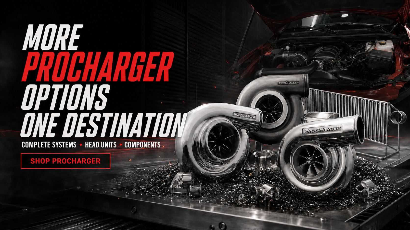 More ProCharger options, one destination at SMG Speed Shop