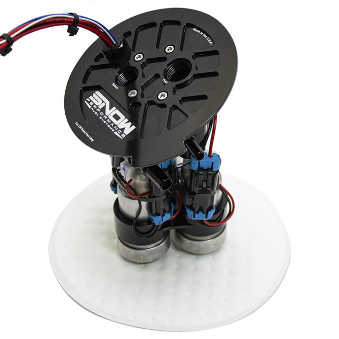 Snow multi-pump fuel hat for 2020-2022 Ford Mustang Shelby GT500