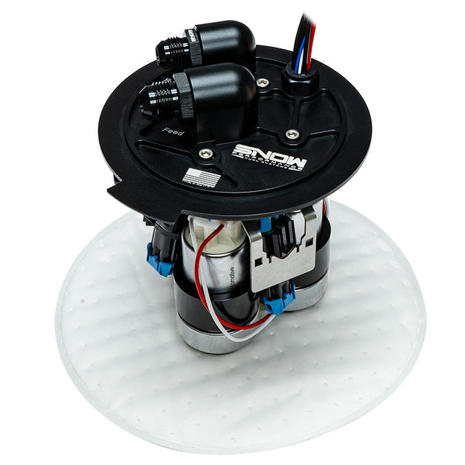 Snow multi-pump fuel hat for 2010-2015 Chevrolet Camaro