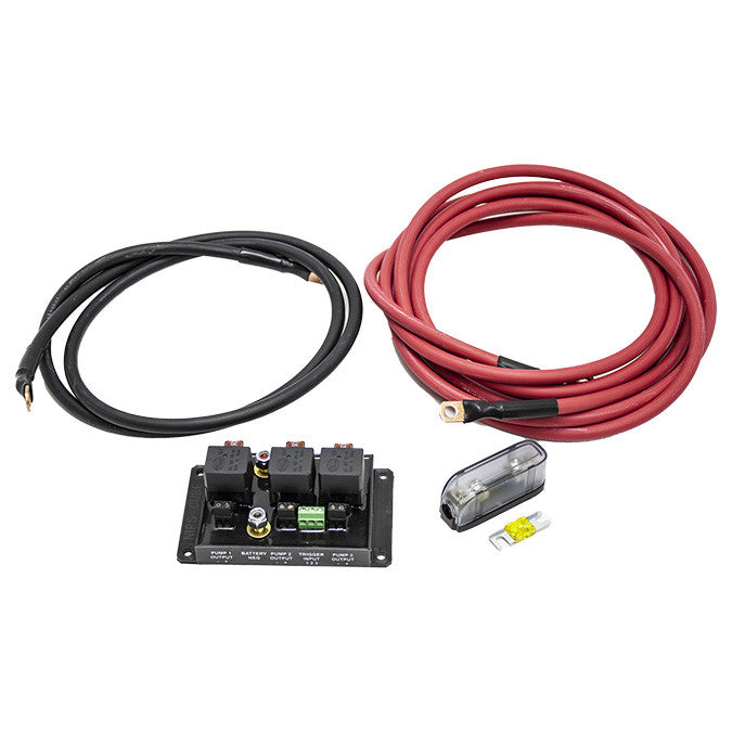 Snow multi-pump relay module and wiring package