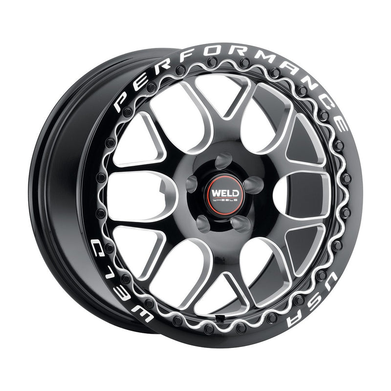 Weld S910 Solana Beadlock 20x10 6x135 ET38 BS 6.99 Gloss Black Wheel MIL Dia 87.1