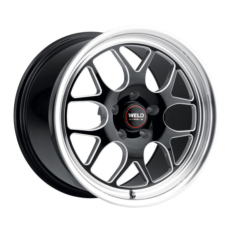 Weld Solana 22x9 / 6x139.7 BP / ET25 / 5.98in BS / Gloss Black MIL DIA 106.1