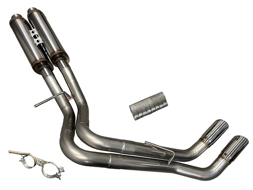Speed Engineering 25-1008 Silverado and Sierra true-dual rear-exit muffler kit