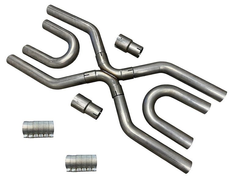 Speed Engineering Universal 2.5" Exhaust Builder Kit (304 Stainless) - 25-1032