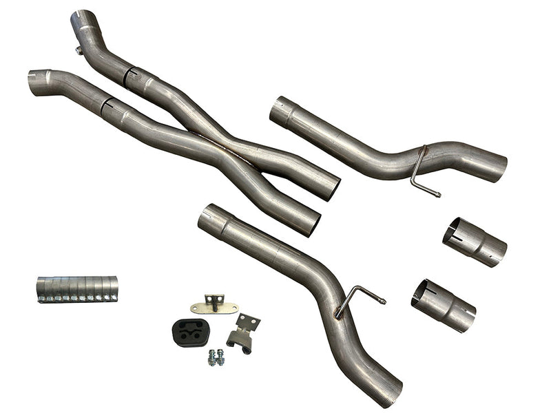 Speed Engineering 25-1045 C7 Corvette 3-inch longtube X-pipe kit, 2014-2019 LT1 LT4