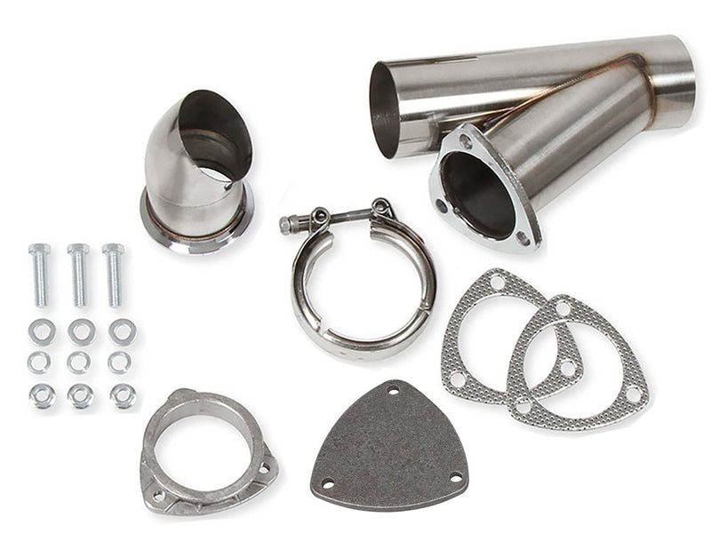 Speed Engineering Stainless 3" Electric Exhaust Cutout, SKU 25-1070