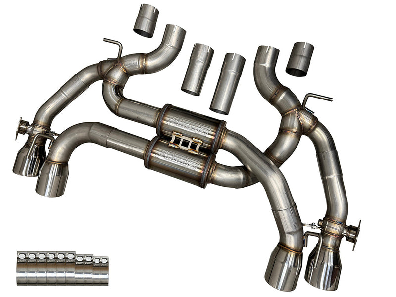 Speed Engineering 25-1080 Gen 6 Camaro NPP axle-back exhaust system