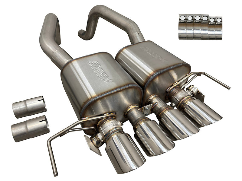 Speed Engineering 25-1081 C7 Corvette exhaust system for 2014-2019