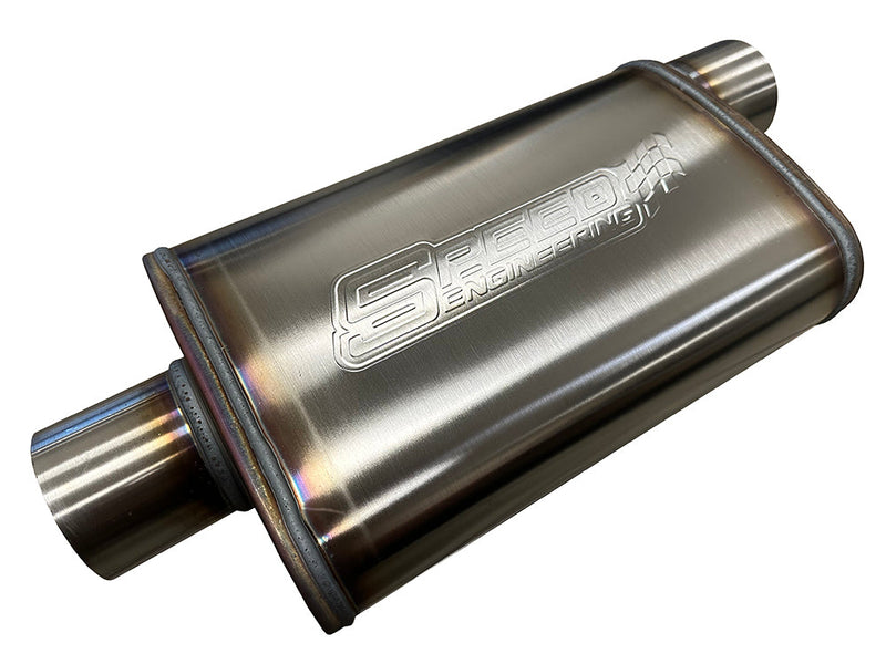 Speed Engineering 3" Street Series Muffler — Center/Offset