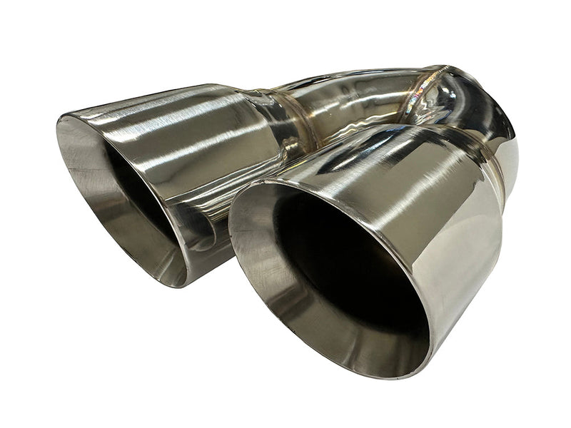 Speed Engineering Stainless 3" Dual Exhaust Tips — Passenger Side (25-1119)
