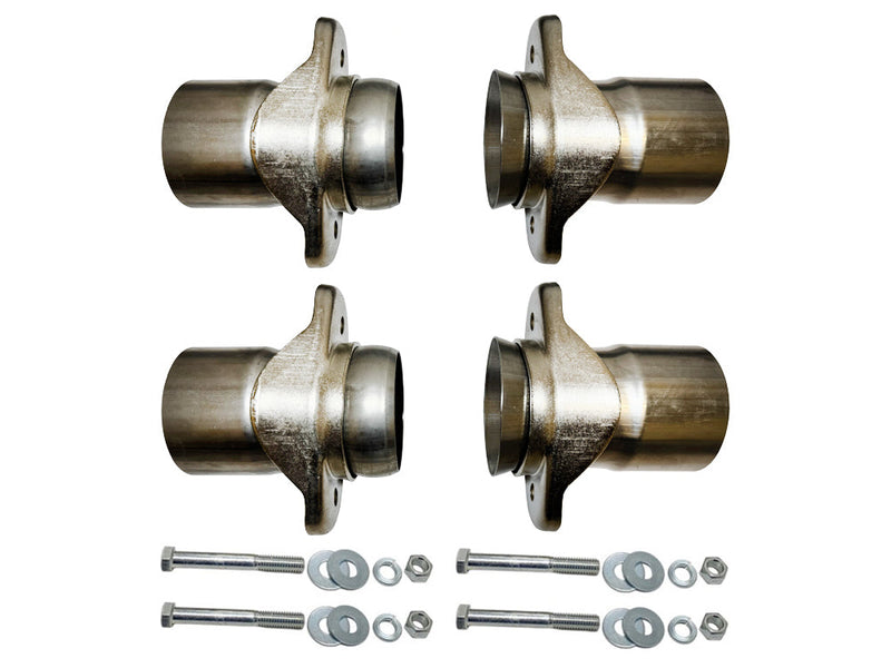 Speed Engineering Universal 3" Stainless Ball-Flange Collector Kit (Pair) - 25-1141
