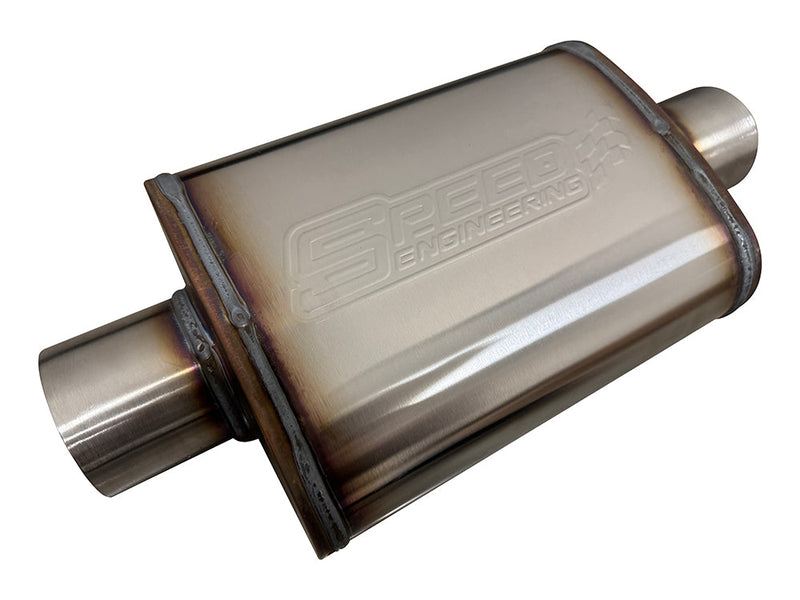 Speed Engineering 3" Street Series Muffler — 12" Center/Center