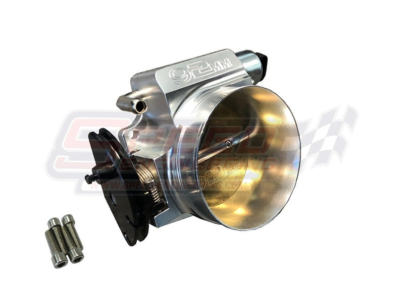 Speed Engineering polished LS 92mm cable throttle body 26-1003