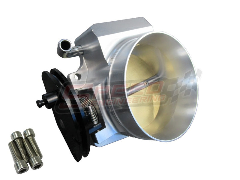 Speed Engineering LS 102mm Cable Throttle Body, Polished | 26-1005