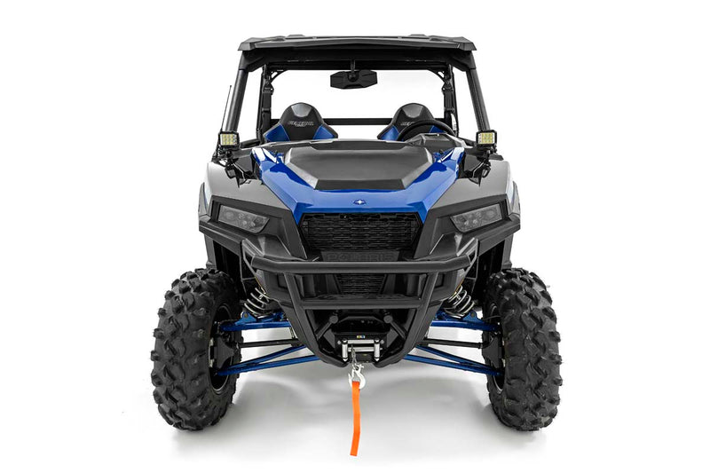 LED Light Kit | Cage Mount | 2" Black Pair | Spot | Polaris General XP 4 1000 