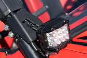 LED Light Kit | Cage Mount | 2" Chrome Pair | Wide Angle | Honda Talon 1000 