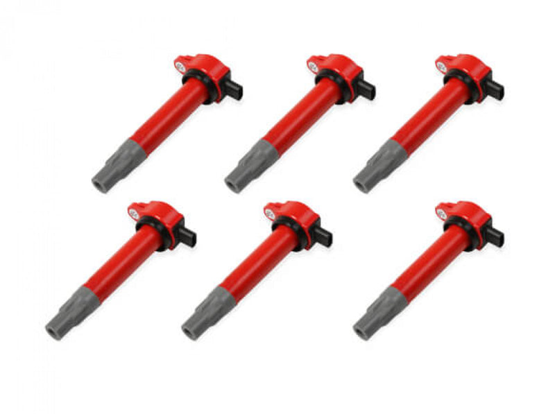 MSD Ignition Coil - Blaster - Chrysler V6 - Red - 6-Pack