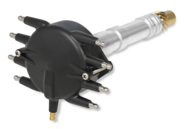 Chevy Super Tall Block Black Crab Cap Distributor