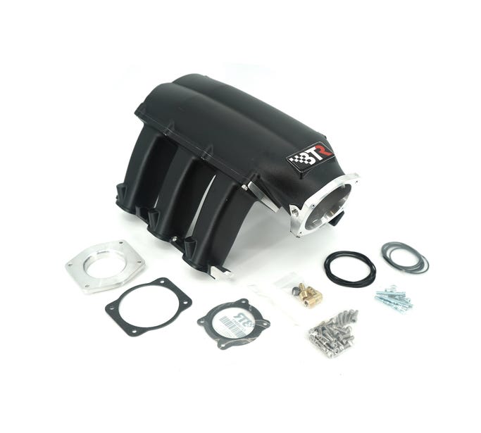 BTR Trinity LV1/LV3 4.3L V6 Long Runner Intake Manifold - Black