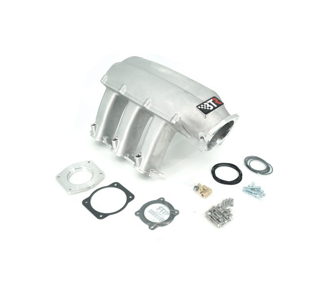 BTR Trinity LV1/LV3 4.3L V6 Long Runner Intake Manifold - Natural with Injector Holes