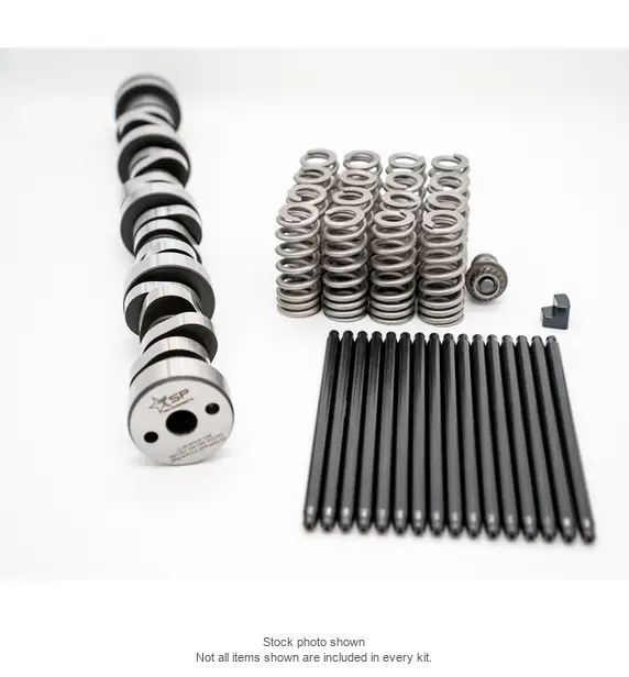 TSP 2020-2026 Ford 7.3L Godzilla Camshaft Package. Stock photo shown; not all items shown are included in every kit.