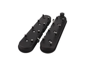Texas Speed LS tall cast aluminum valve covers in black