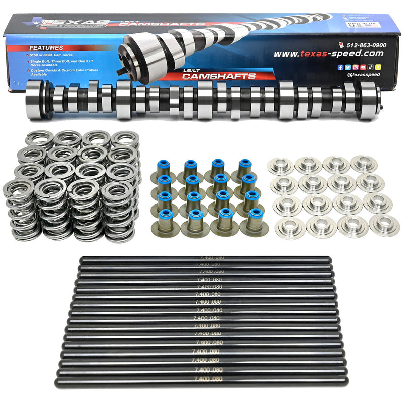 Texas Speed C8 Corvette LT2 camshaft package components