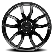 Torque Impact | Satin Black | 20x9 | 8x180 | 0mm