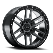 Torque Pritchett | Anthracite w/Black Lip | 18x9 | 6x5.5 | -12mm