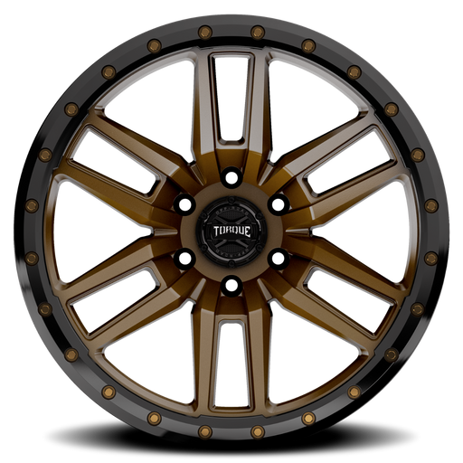 Torque Pritchett | Bronze w/Black Lip | 20x9 | 6x135 | -12mm
