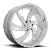 US Mags U132 24x9 6X5.5 Chrome wheel - view 1