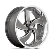 US Mags U133 20x9.5 5X4.75 Anthracite with Milled Diamond-Cut Lip wheel - view 2