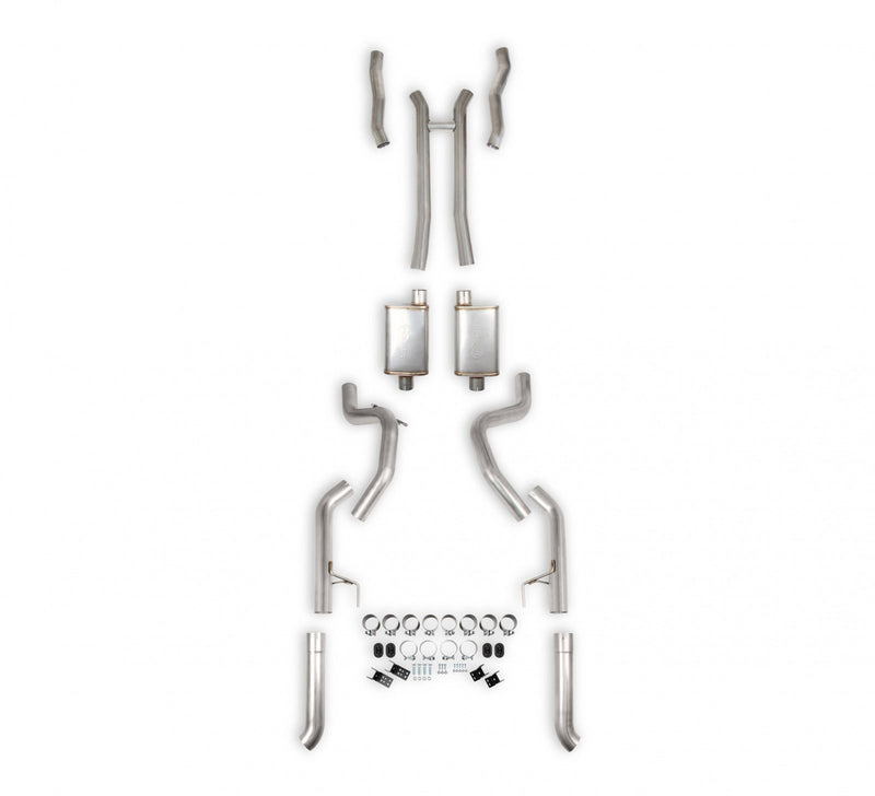 Hooker BlackHeart Header-Back Exhaust System
