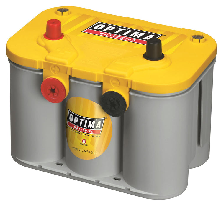 Battery, Yellow Top, 12 V, Deep Cycle, 750 Cold Cranking Amps, Top/Side Post, BCI Group 34/78