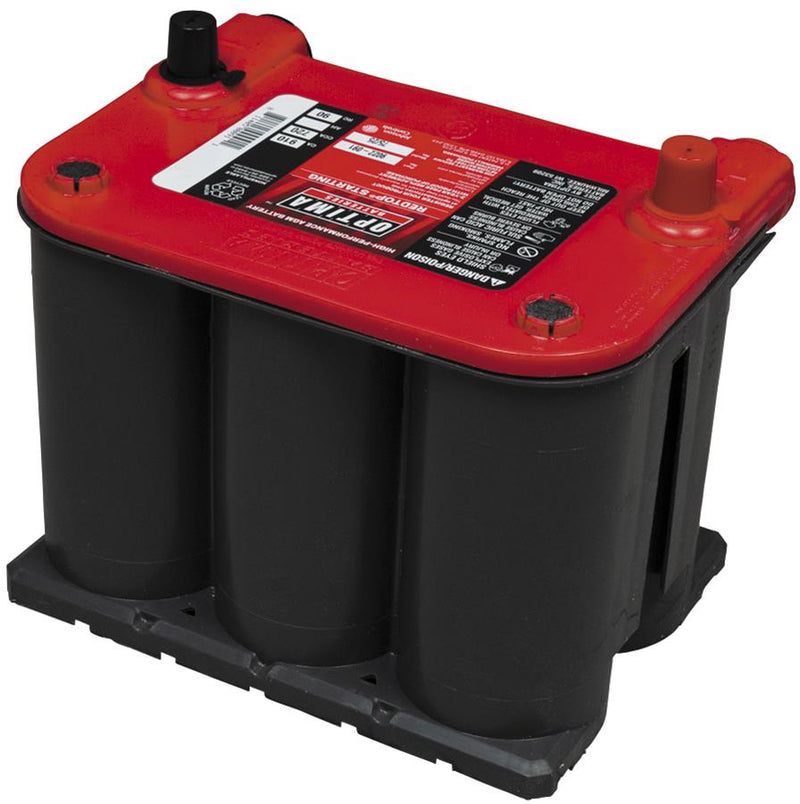 Battery, Red Top, 12 V, Starting, 720 Cold Cranking Amps, Top/Side Post, BCI Group 75/25