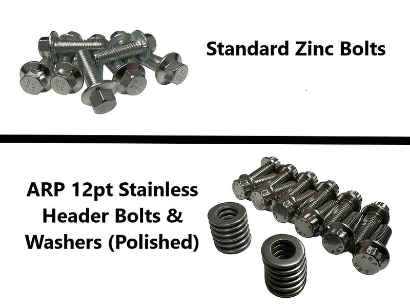 Included LS exhaust manifold bolts